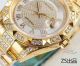 Perfect Replica Rolex Day Date White Diamond Dial Pyramid Diamond Bezel 41mm Watch (5)_th.jpg